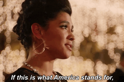 ayyariana:#someone give her her megaphone so she can say that louder for the xenophobes
