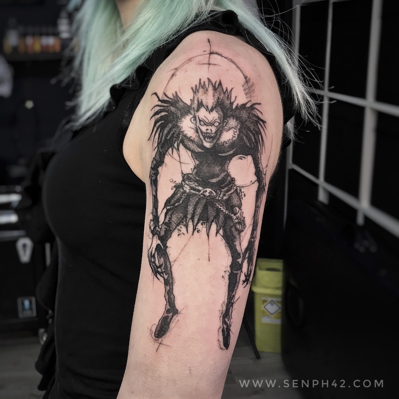 19 Death Note Tattoos  The Body is a Canvas