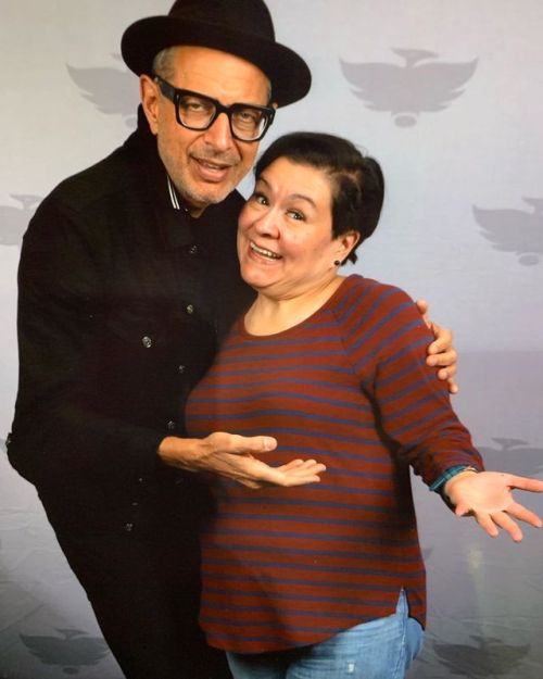 THIS JUST HAPPENED! 10/10 Goldblum! #jeffgoldblum #phoenixfanfusion www.instagram.com/p/Bx5h