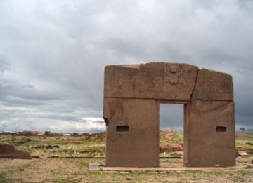   Located near the southern shore of Lake Titicaca in Bolivia, the city of Tiwanaku