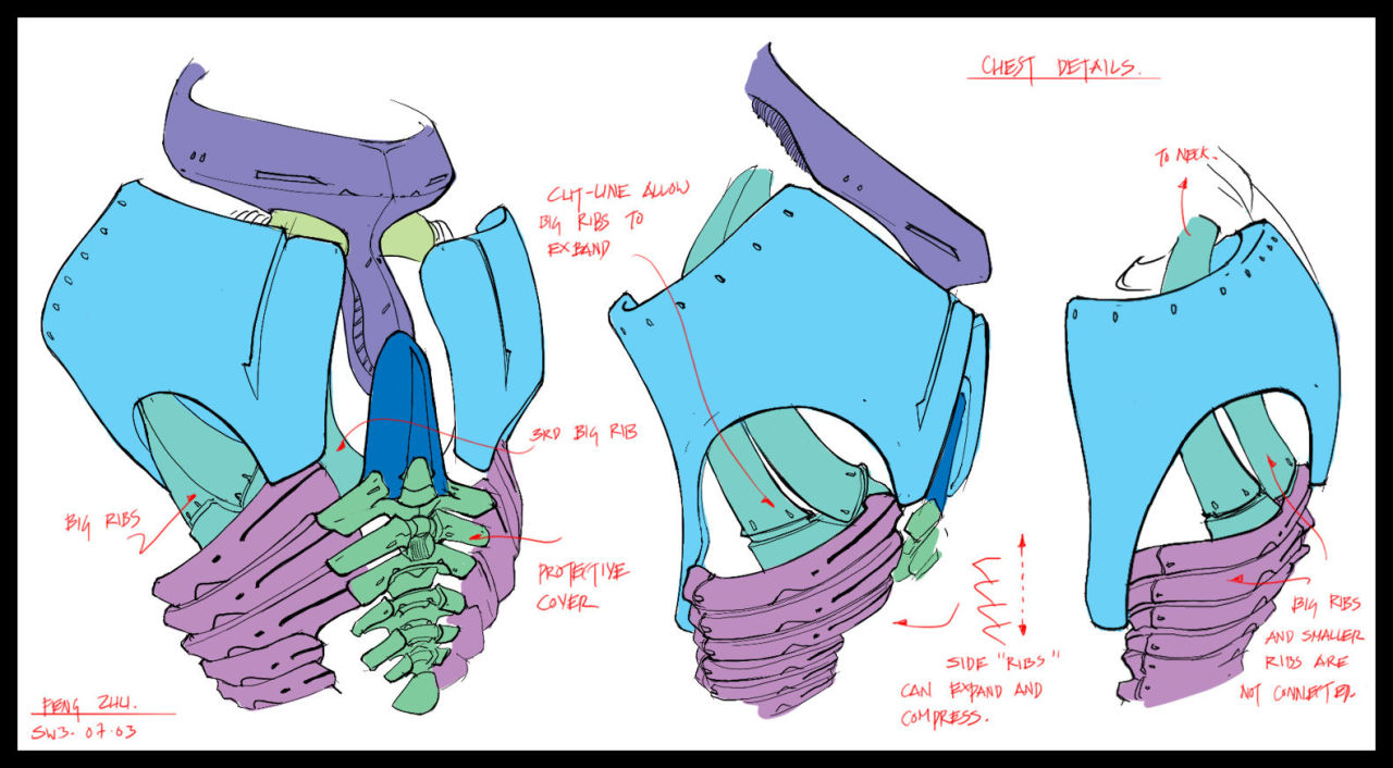 anatoref:Creature Concepts by Feng Zhu
