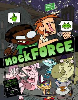 ianjq:  From the long-ago age of 2008- the nockFORCE pitchbook written by Jim Gisriel and Ian Jones-Quartey In my last post, I explained that nockFORCE was a cartoon and music project by Jim Gisriel and yours truly, but what has never been known publicly