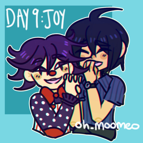 Saiouvember Day 9: JoyKokichi didn’t go to clown school to not cheer his BF up after a panic attack 