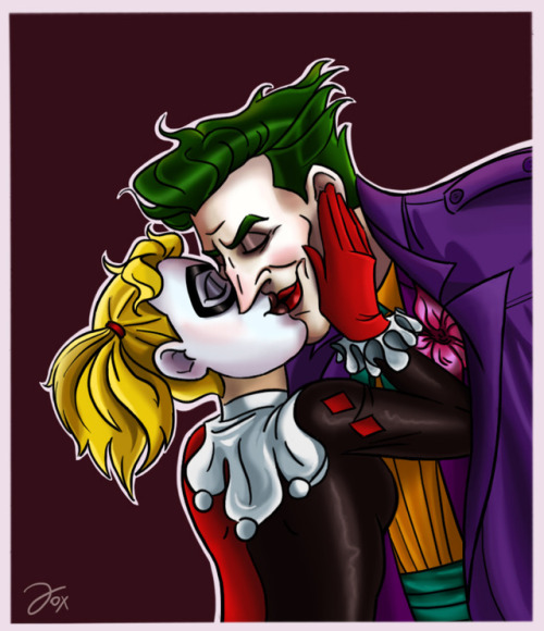 theanarchistjoker: joxster-blog:Finally, I’ve made them KISS! Beauty and the Beast.