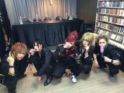 enchantingmoon:FEST VAINQUEUR’s in-store event at Jishuban Club on Feb. 14th, 2015.