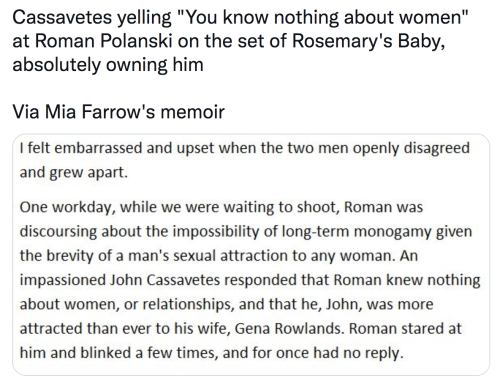 hater:fandom-man:hater:john cassavetes eternal slay okay but “the brevity of a man’