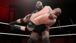 rwfan11:  Mark Henry tries to get to 2nd