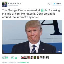 jaspersboy: jaspersboy:  Trump is angry at