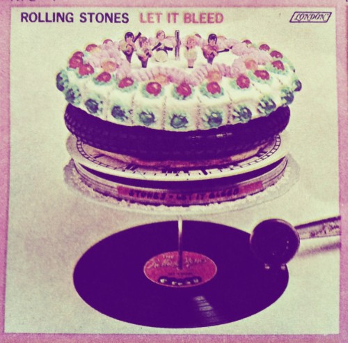 The Rolling Stones, Let it Bleed, London Records, 1969. Taken from London /Decca catalog inner sleev