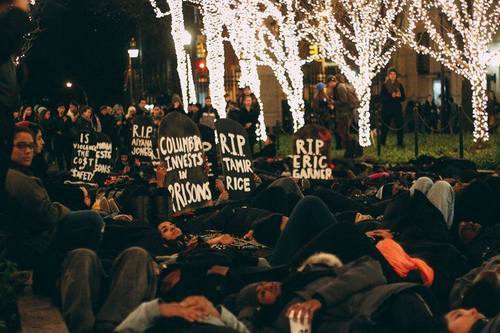adventuresofcesium:  what the tree lighting ceremony at columbia actually looked like:   what columbia tweeted:   there is an agenda to what is and isn’t included 