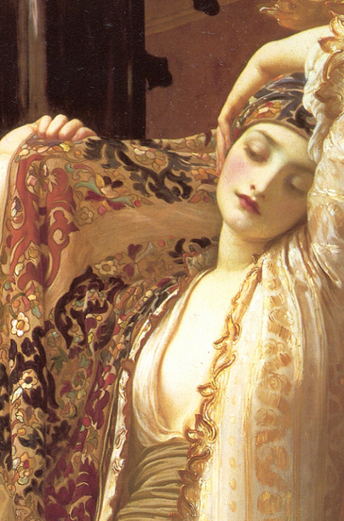 artemisdreaming:  Light of the Harem, 1880 Frederic Leighton 