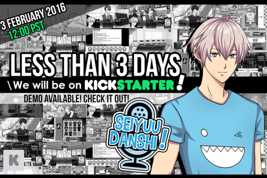 Less than 3 days before KICKSTARTER campaign launches!