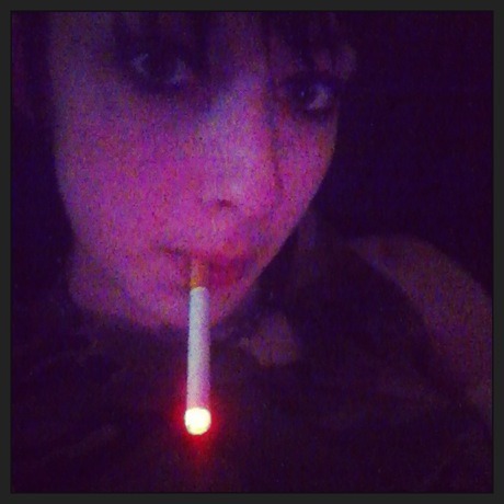 derpface. I need real cigarettes but this will have to do until I get out of bed.