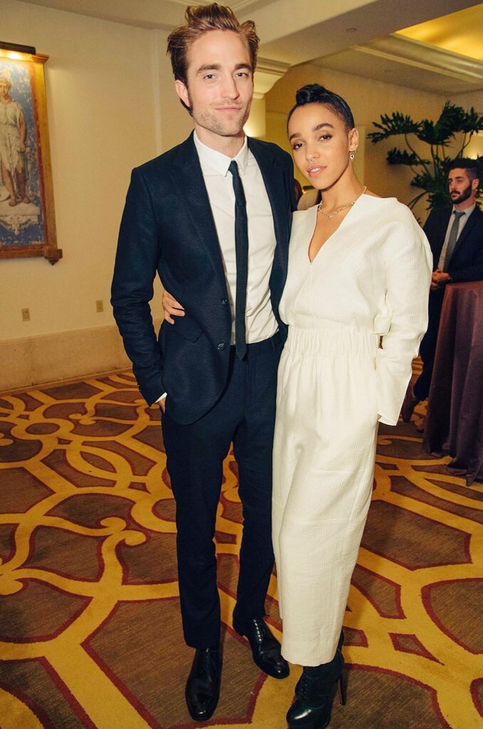 socalmom2four:  Rob &amp; FKA twigs ~ GOGO Gala ~ 11.12.15 