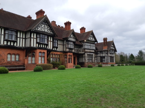 Wightwick Manor was owned by the Mander family, who’s wealth was made by manufacturing paint. the ma