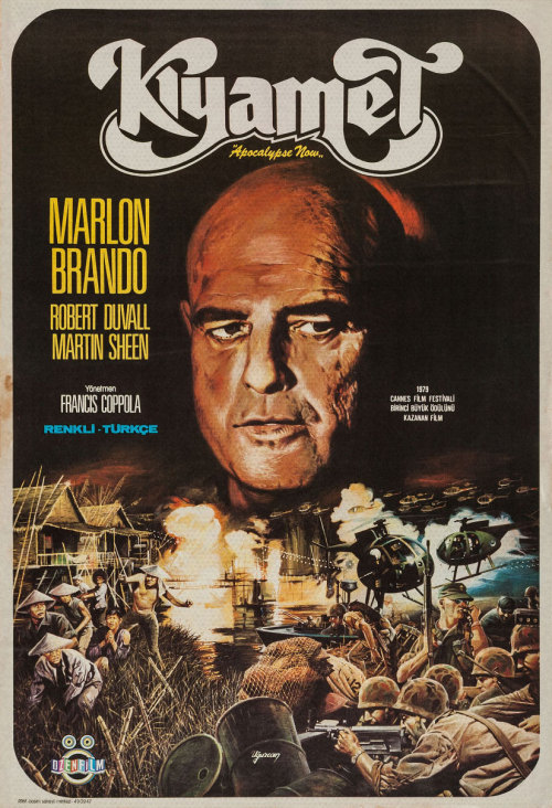 movieposteroftheday:  1980 Turkish poster for APOCALYPSE NOW (Francis Ford Coppola, USA, 1979)Artist: Urgurcan YucePoster source: Heritage Auctions