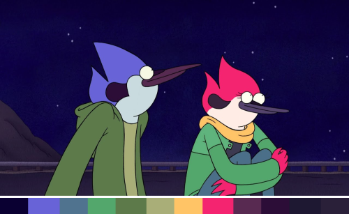 Regular Show-I’m looking forward to make a palette of your fav anime/cartoon! Send it to me here!