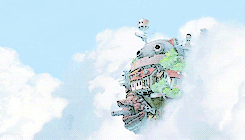 yakushis:   Howl’s Moving Castle + Blue Skies  