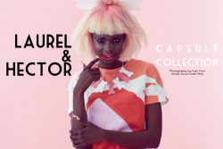 yagazieemezi: Laurel &amp; Hector Capsule Collection. Shot by Kyle Ford. 