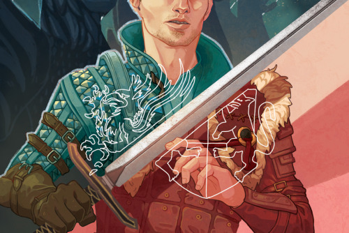 viviegg:Preview of my piece for @biowarefanzine! A tribute to one of my many favourite Dragon Age ch