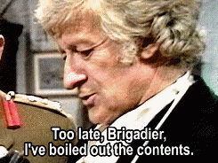cleowho:  “Too late, Brigadier…” Terror of the Autons - season 08 - 1971