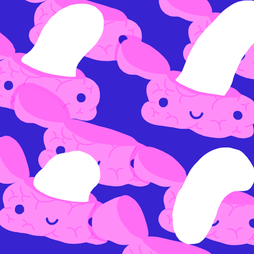 generalelectric:  Did you know that gray matter, which makes up 40% of the brain, doesn’t turn gray until after death? A living brain has a more pinkish hue, and, according to scientists, feels similar to tofu. More interesting brain facts can be found