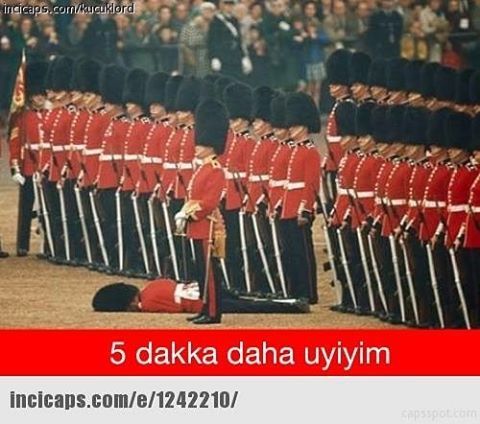 5 dakka daha uyiyim