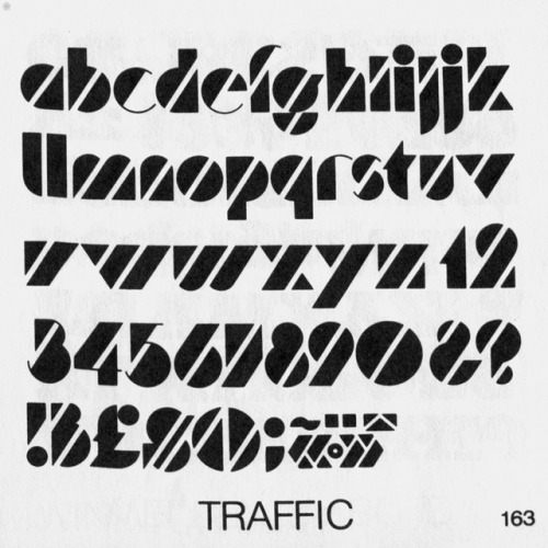 thegroovyarchives: Fun & Funky 70′s FontsFrom the 1979 Letraset Catalog