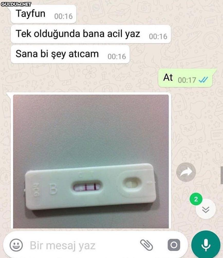 - Tayfun 
Tek olduğunda...