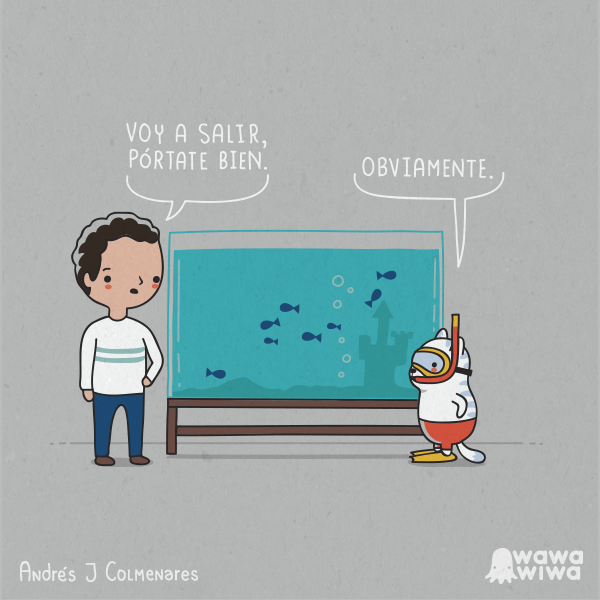 yodiscrepo:  Obviamente… Viñeta de Andrés J. Colmenares.