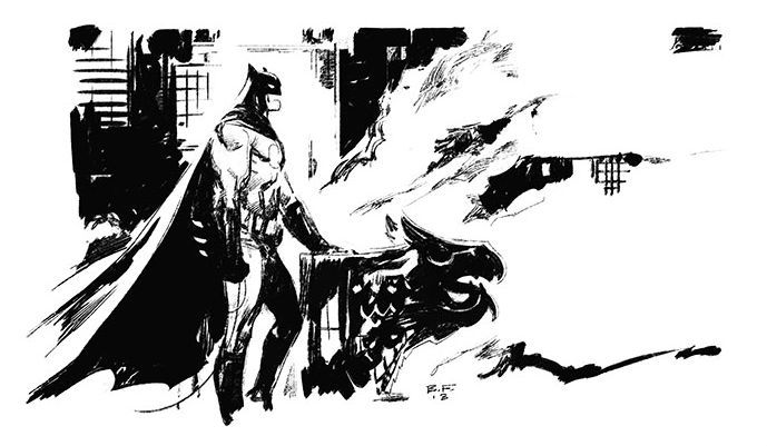 xombiedirge:  Batman by Igor Alban Chevalier / Tumblr