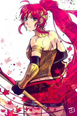 jennwolfesparreaux:  Pyrrha might have to