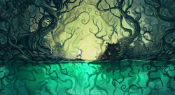 fhtagn-and-tentacles: COME HERE MY DEER FRIEND by Anato Finnstark 