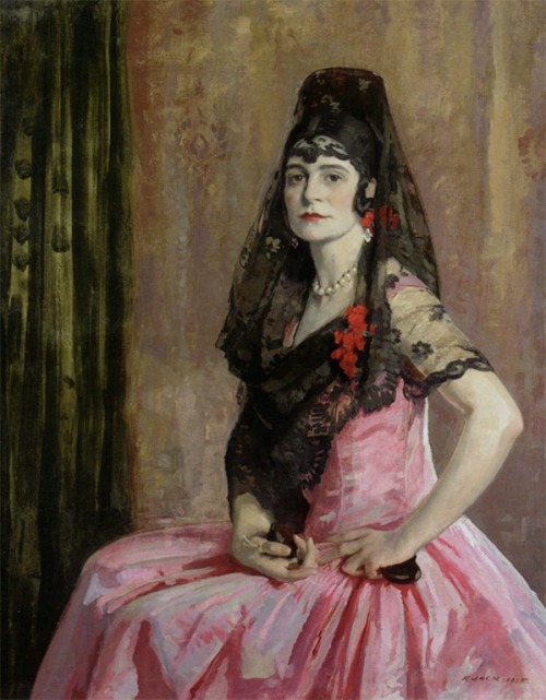 Portrait of the opera singer Conchita Supervia as Carmen by Jack Richard, 1925