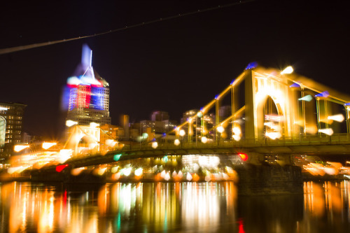 Pittsburgh From The North Shore, Slowly Slipping Into Another Dimension (filled With Cute Photographers
