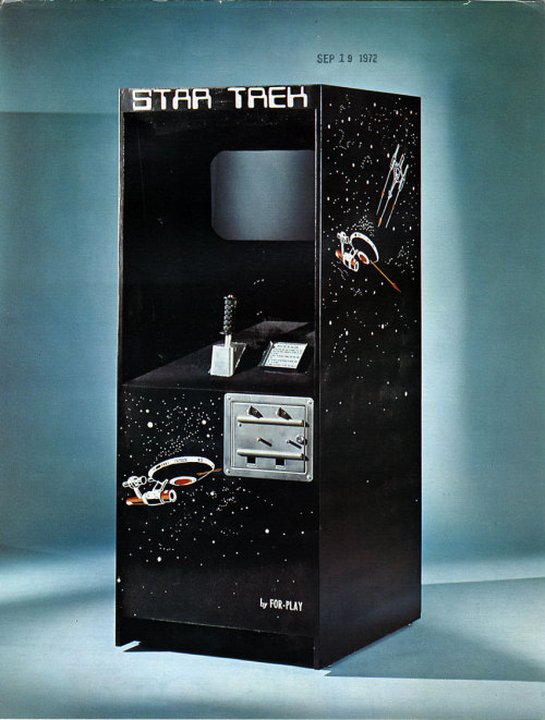 science70: Star Trek arcade game (For-Play Manufacturing, 1972).