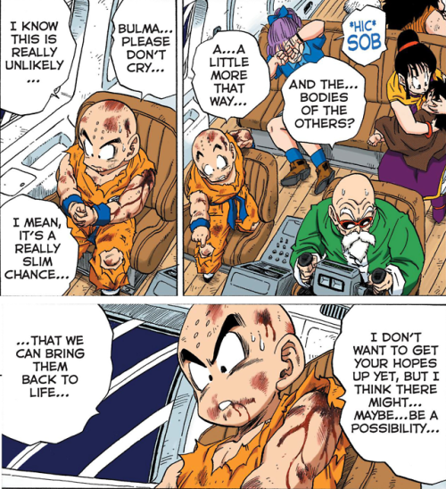 dragon-ball-meta:theultradork:Also a friendly reminder that Krillin’s always struggled with a 