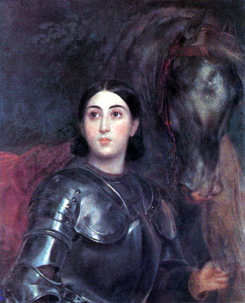 karl-bryullov: Juliet Tittoni as Jeanna D'Ark, 1852, Karl BryullovMedium: oil,canvaswww.wiki