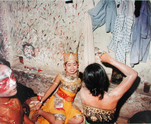 avtavr: i) In a Kampung, Jakarta ii) Dancers in Their Dressing Room in an Alley Theatre, Susuno Suko