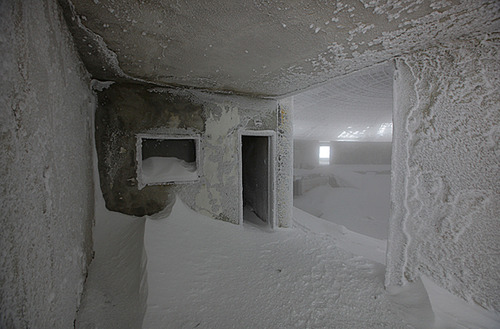     The Buzludzha Monument, completed 1981 in Bulgaria, commemorates the formation of a formal socia