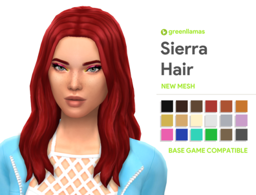 greenllamas: Sierra Hair - greenllamasI took this preview 5 different times….I wish i was joking.Dow