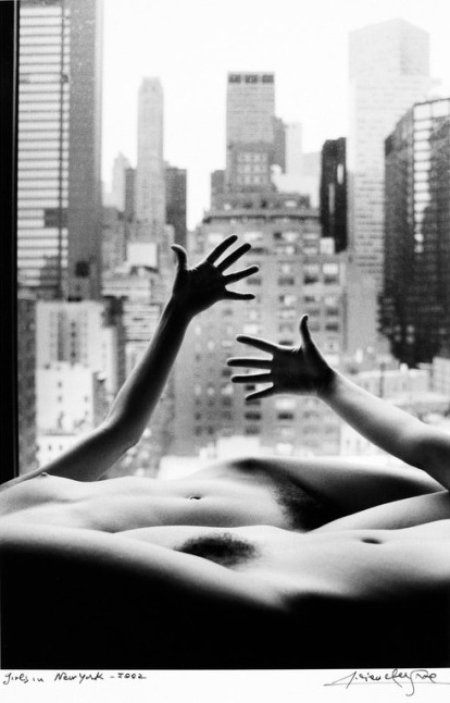 oldguyblog: semioticapocalypse:  Lucien Clergue. Girls in New York. 2002 [::SemAp Twitter || SemAp::