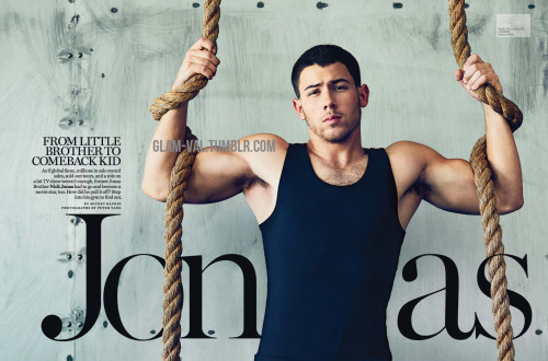 Nick Jonas by Peter Yang for Men&rsquo;s Fitness US December 2016