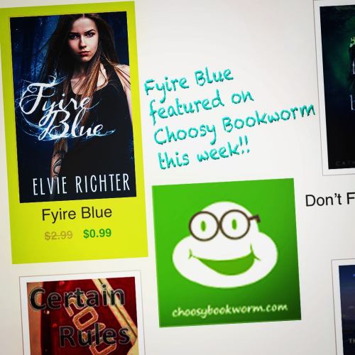 Yay! Pleased to be featured on ChoosyBookworm.com this week in the YA & Teen section! #YABook #T