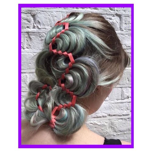 Are you fond of innovative hairstyles? #fb to this ❤️Hollywood Waves into Intricate Rosette ❤️ What 