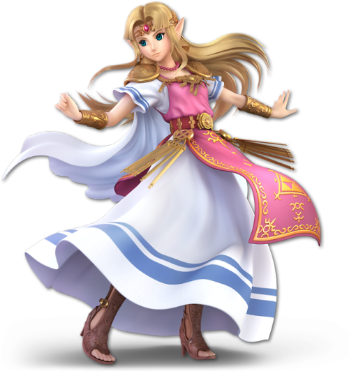 triforce-princess:HD Renders of all 6 Legend of Zelda representatives in Super Smash Bros Ultimate