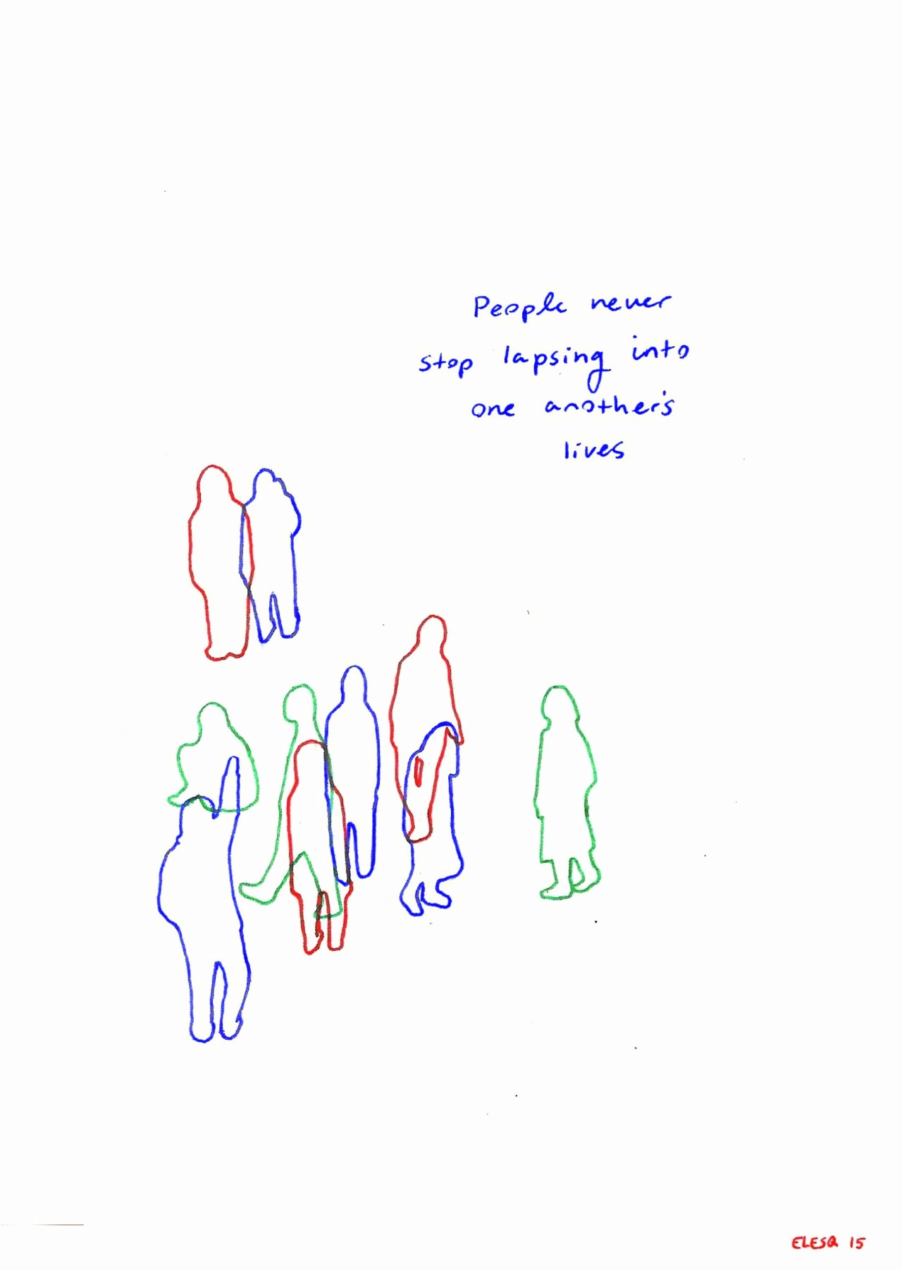 ebriosity:  7.25.15 - doodled at work.  My brain is bloated. I need to wring it