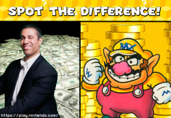 capitalistmas:  gal-ix:  Don’t hurt Wario like that   Wario acquired his money fairly and spends it wisely giving to the poor and helping out people whereas the left guy just eats his ill gotten gains