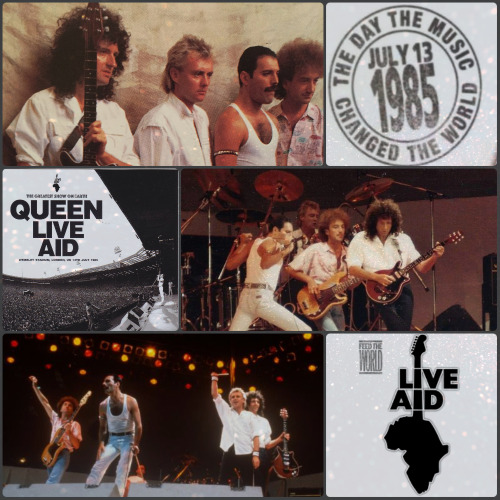 warriorteam1924: Live aid with Queen - 13th of July 1985 !!! 