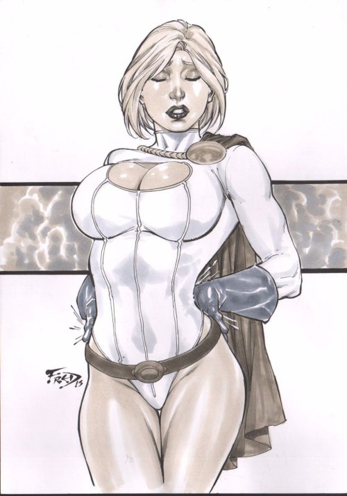 karasu87:  Power Girl by Fred Benes 